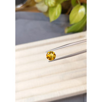 1.54 Ct. Orangish Yellow Citrine from Madagascar Life Style