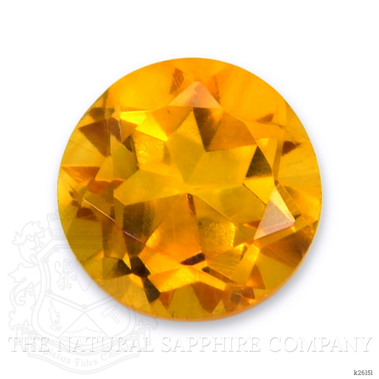 2.19 Ct. Orangish Yellow Citrine from Madagascar