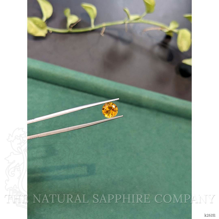 2.19 Ct. Orangish Yellow Citrine from Madagascar