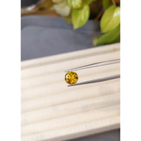 1.97 Ct. Orangish Yellow Citrine from Madagascar Life Style