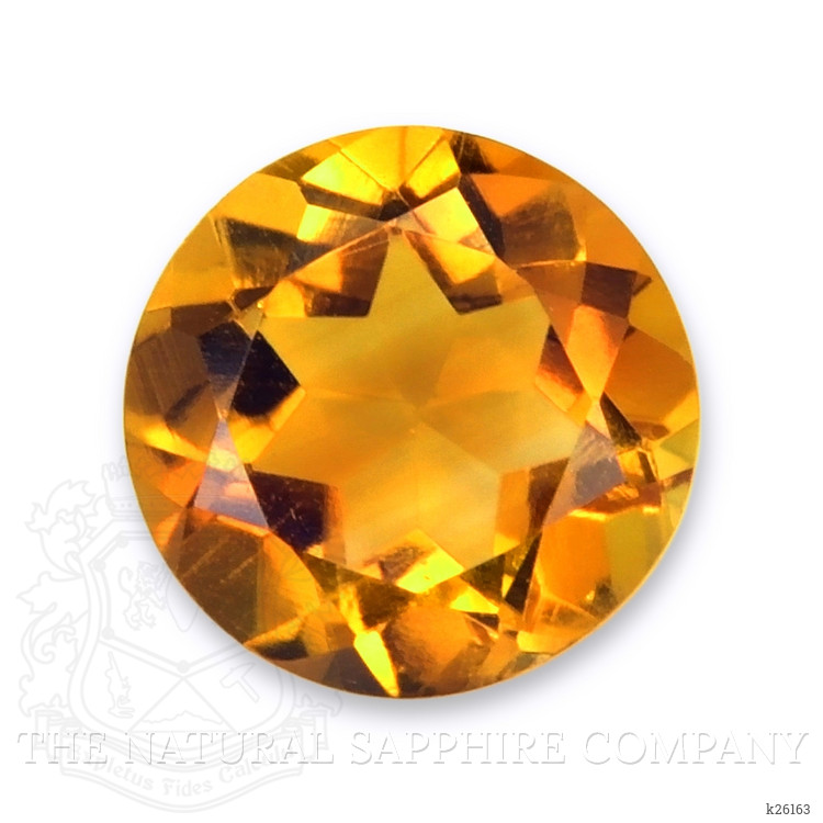1.67 Ct. Orangish Yellow Citrine from Madagascar