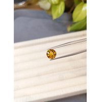1.81 Ct. Orangish Yellow Citrine from Madagascar Life Style