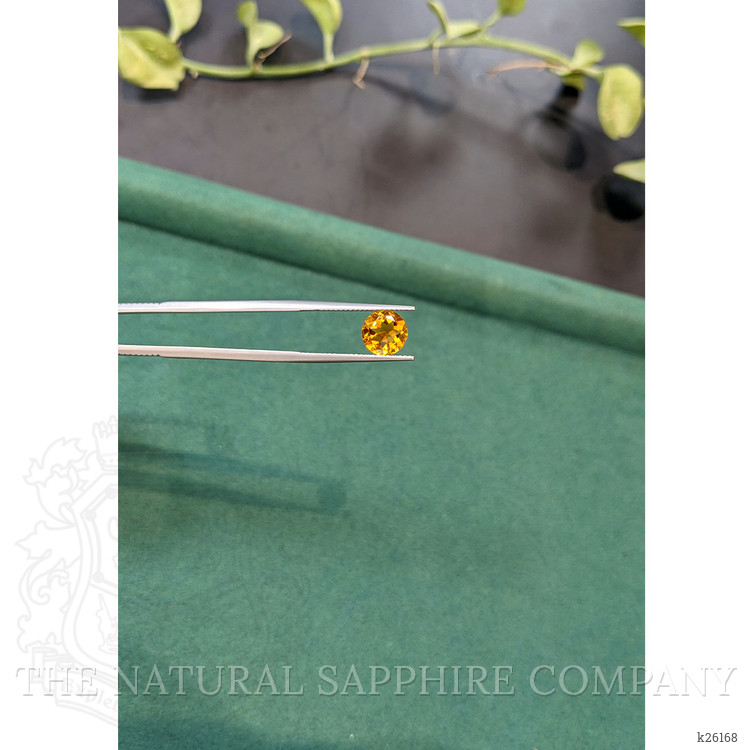 1.66 Ct. Orangish Yellow Citrine from Madagascar