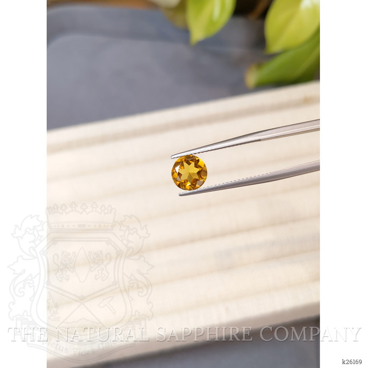1.67 Ct. Yellowish Brown Citrine from Madagascar