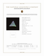 1.87 Ct. Cabochon Crystal/Jelly Opal from Australia Scan Report
