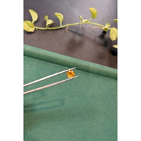 1.89 Ct. Orangish Yellow Citrine from Madagascar Life Style