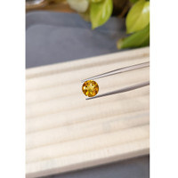 1.97 Ct. Orangish Yellow Citrine from Madagascar Life Style