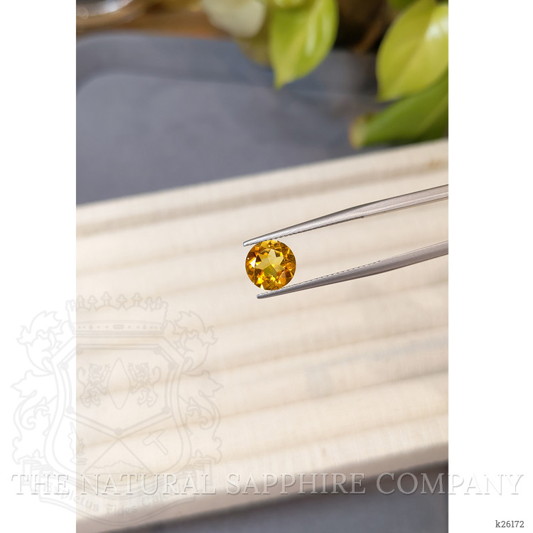 1.97 Ct. Orangish Yellow Citrine from Madagascar