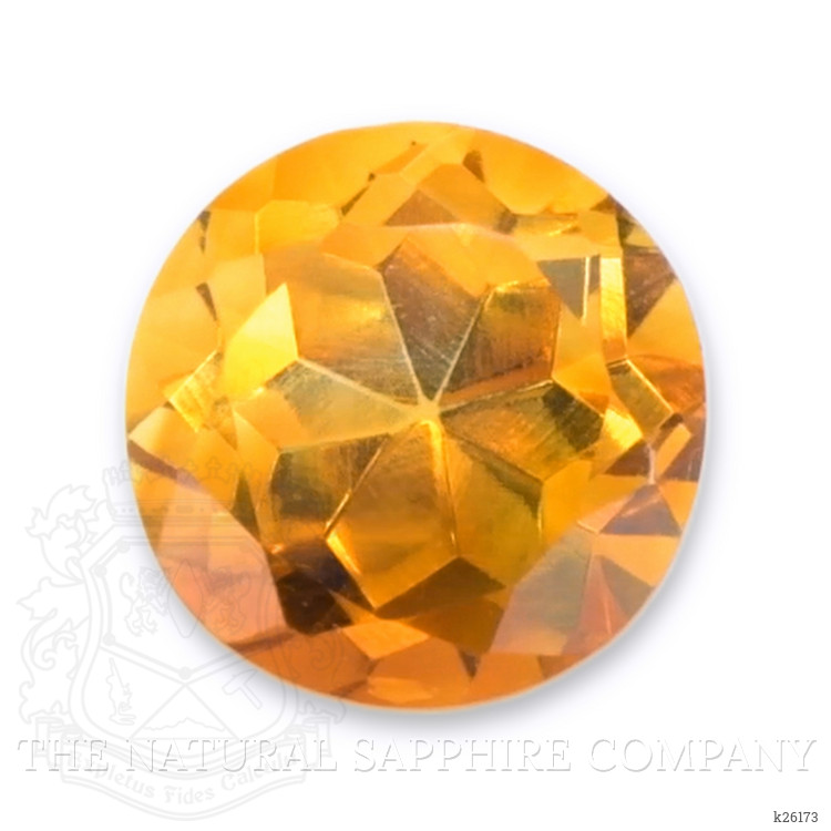 2.20 Ct. Orangish Yellow Citrine from Madagascar