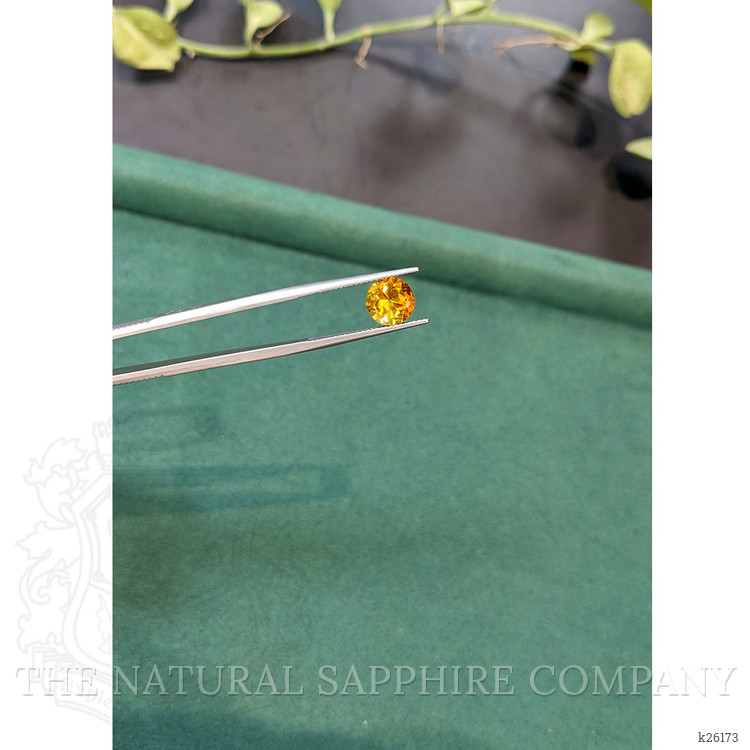 2.20 Ct. Orangish Yellow Citrine from Madagascar