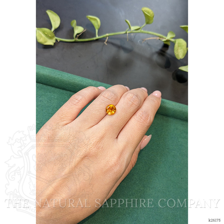 1.73 Ct. Yellowish Orange Citrine from Madagascar
