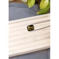 7.06 Ct. Greenish Brown Tourmaline from Afghanistan Life Style