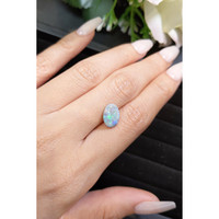 2.19 Ct. Semi-Black Opal from Australia Life Style