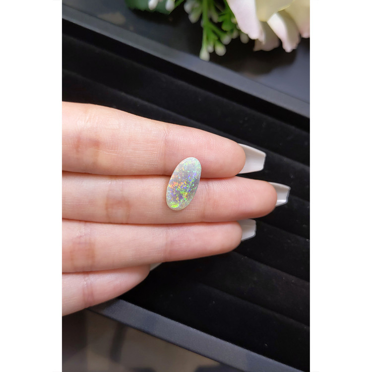 1.84 Ct. Semi-Black Opal from Australia