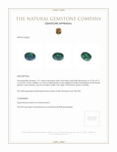 1.67 Ct. Black Opal from Australia Appraisal