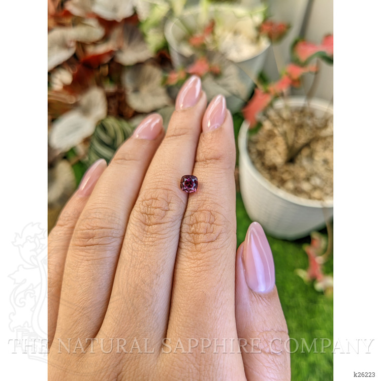 1.20 Ct. Purplish Pink Rhodolite Garnet from Ceylon (Sri Lanka)