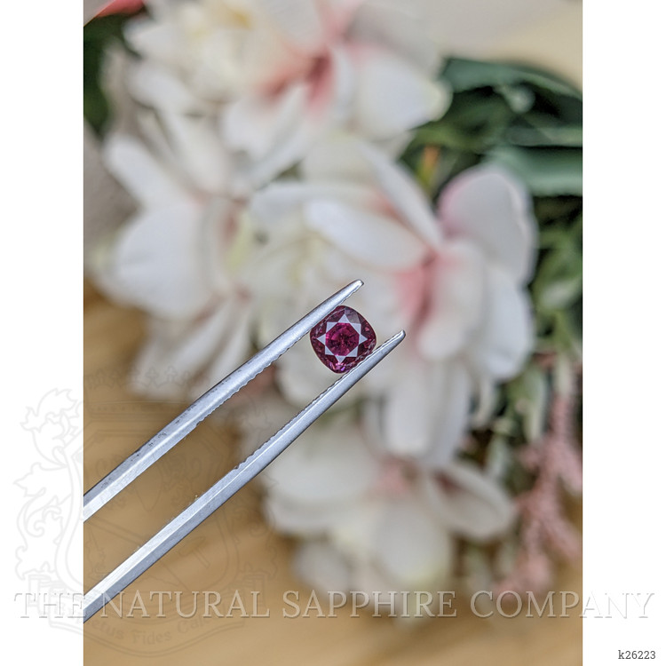 1.20 Ct. Purplish Pink Rhodolite Garnet from Ceylon (Sri Lanka)
