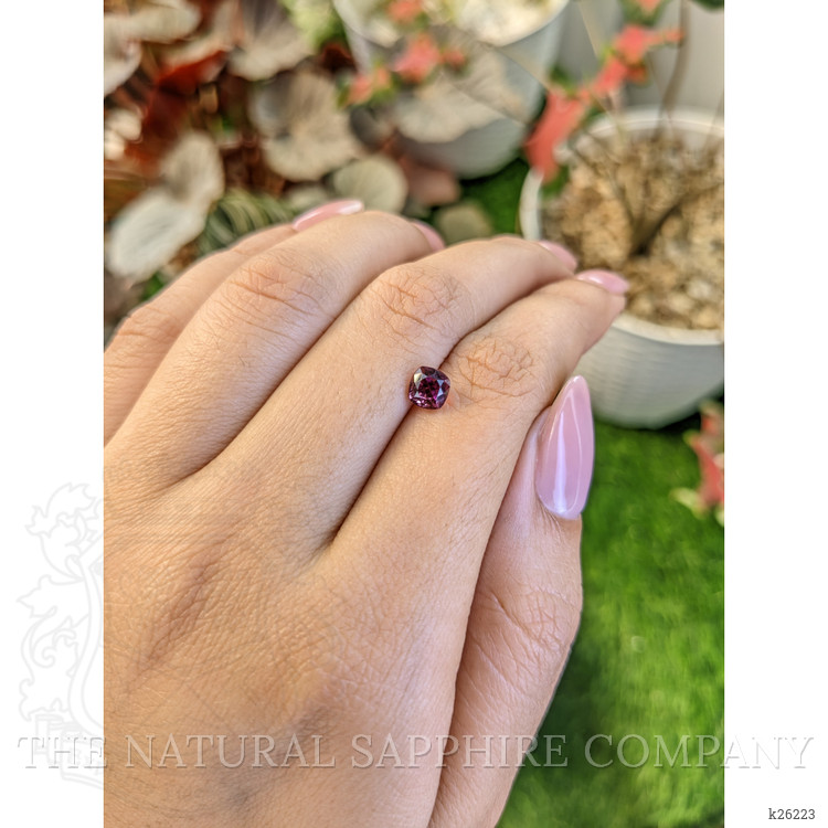 1.20 Ct. Purplish Pink Rhodolite Garnet from Ceylon (Sri Lanka)