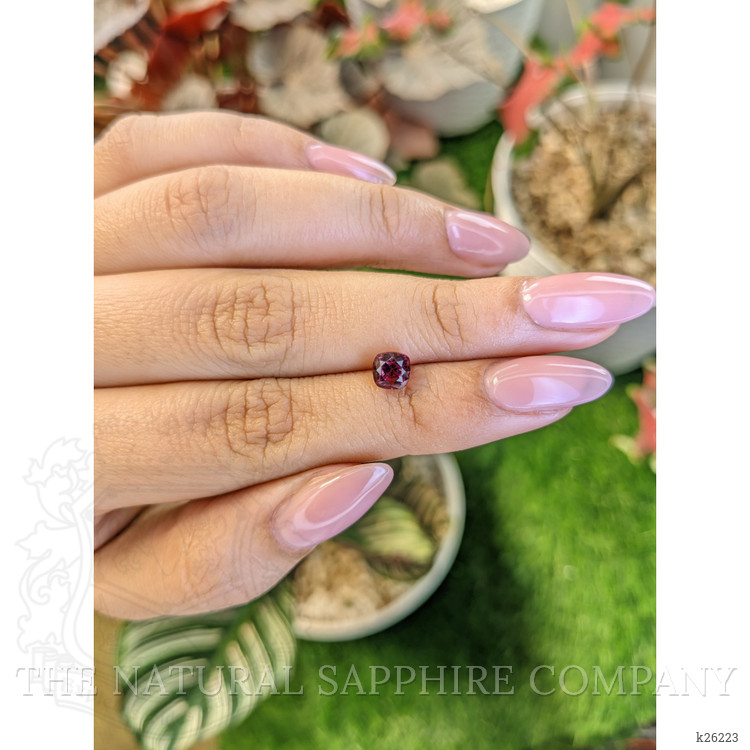 1.20 Ct. Purplish Pink Rhodolite Garnet from Ceylon (Sri Lanka)