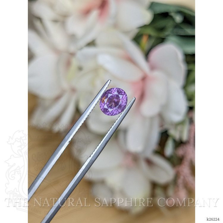 1.58 Ct. Pinkish Purple Spinel from Ceylon (Sri Lanka)