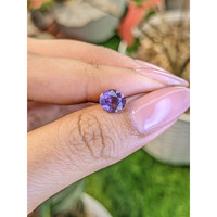 1.58 Ct. Pinkish Purple Spinel from Ceylon (Sri Lanka) Life Style