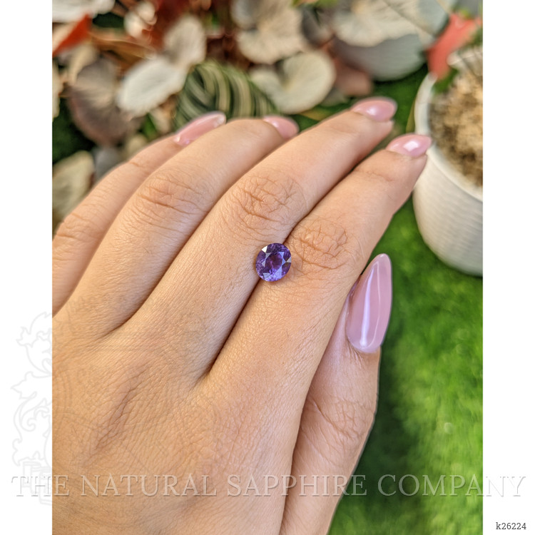 1.58 Ct. Pinkish Purple Spinel from Ceylon (Sri Lanka)