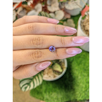 1.58 Ct. Pinkish Purple Spinel from Ceylon (Sri Lanka) Life Style