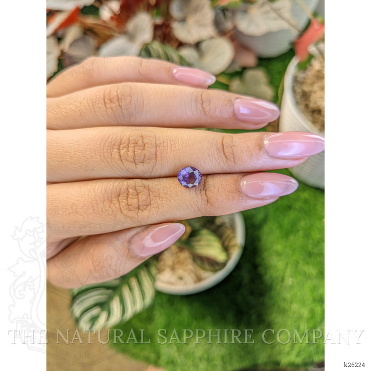 1.58 Ct. Pinkish Purple Spinel from Ceylon (Sri Lanka)