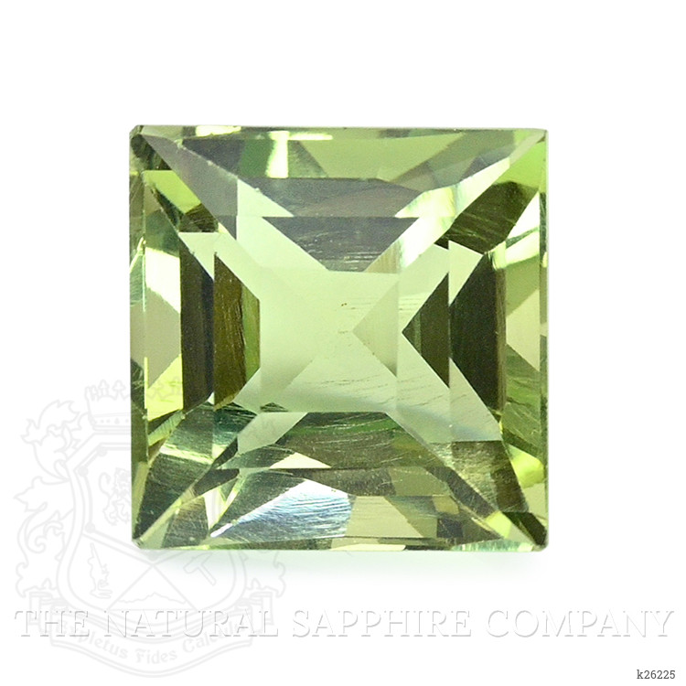 13.07 Ct. Yellowish Green Prasiolite from Brazil