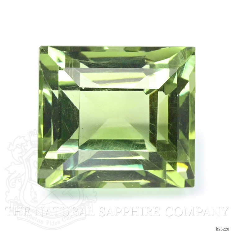 11.13 Ct. Yellowish Green Prasiolite from Brazil
