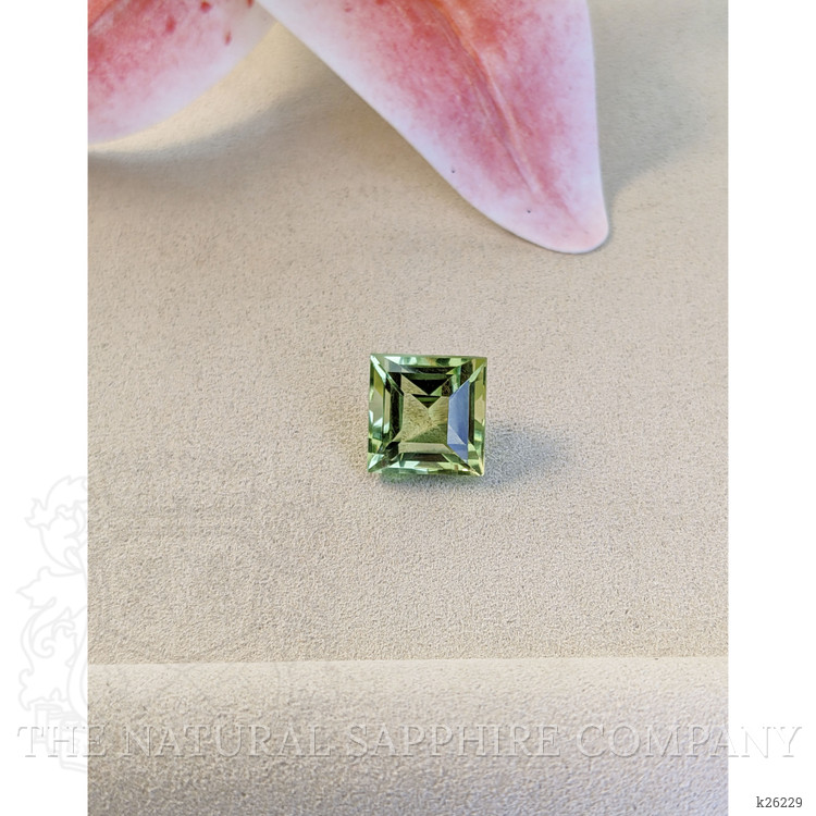 11.19 Ct. Yellowish Green Prasiolite from Brazil