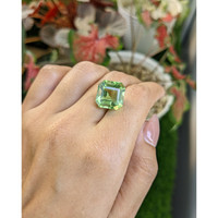 11.68 Ct. Green Prasiolite from Brazil Life Style