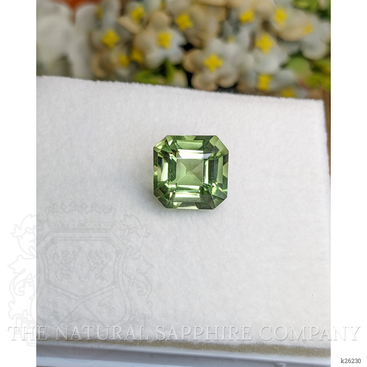 11.68 Ct. Green Prasiolite from Brazil