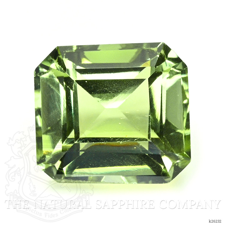 10.59 Ct. Yellowish Green Prasiolite from Brazil