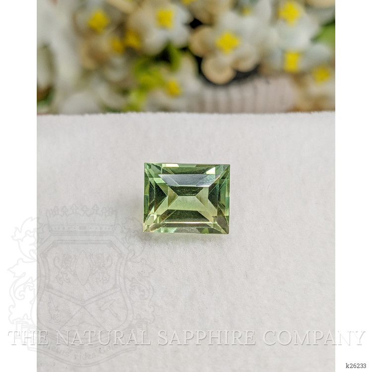 8.82 Ct. Yellowish Green Prasiolite from Brazil