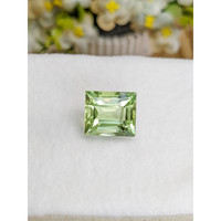 10.49 Ct. Yellowish Green Prasiolite from Brazil Life Style