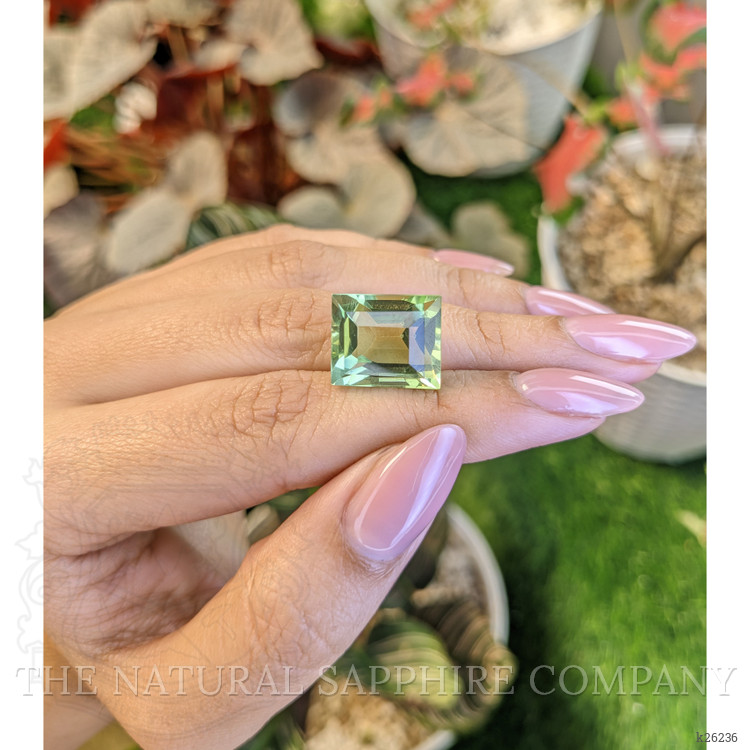 13.60 Ct. Yellowish Green Prasiolite from Brazil