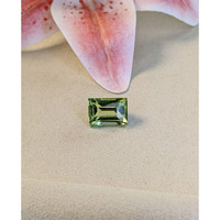 12.50 Ct. Yellowish Green Prasiolite from Brazil Life Style