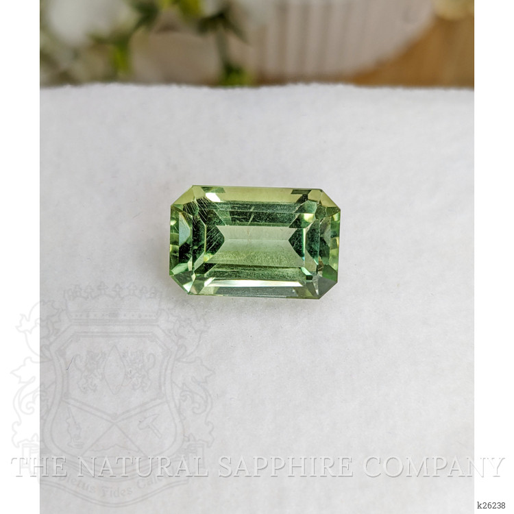 10.00 Ct. Yellowish Green Prasiolite from Brazil