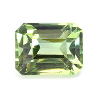 9.81 Ct. Yellowish Green Prasiolite from Brazil Video