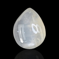 6.67 Ct. White Cabochon Moonstone from Ceylon (Sri Lanka) Video