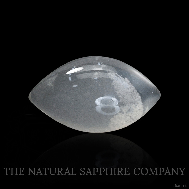 5.14 Ct. White Cabochon Moonstone from Ceylon (Sri Lanka)