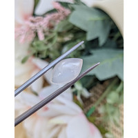 5.14 Ct. White Cabochon Moonstone from Ceylon (Sri Lanka) Life Style
