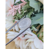 12.28 Ct. White Cabochon Moonstone from Ceylon (Sri Lanka) Life Style