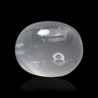 3.96 Ct. Blue Flash Cabochon Moonstone from Ceylon (Sri Lanka) Video