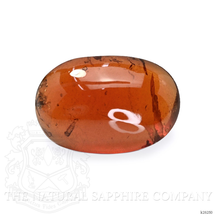 5.24 Ct. Orange Cabochon Hessonite Garnet from Madagascar