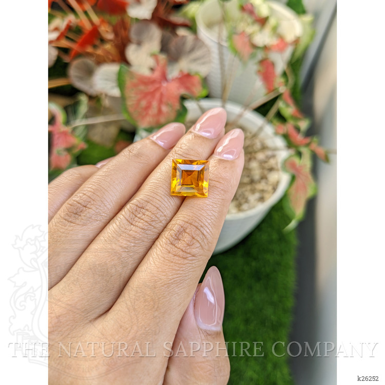 8.94 Ct. Orange Citrine from Brazil