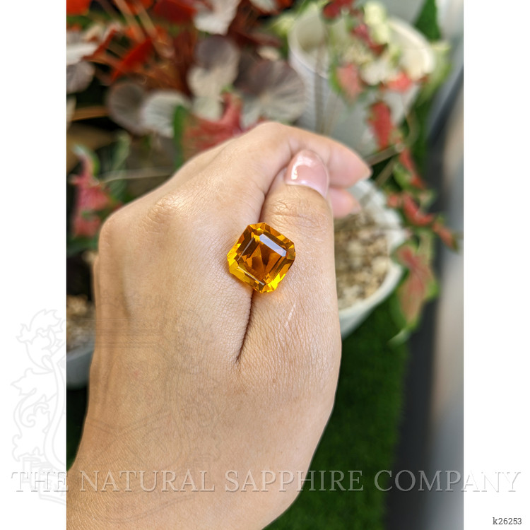 10.33 Ct. Orange Citrine from Brazil