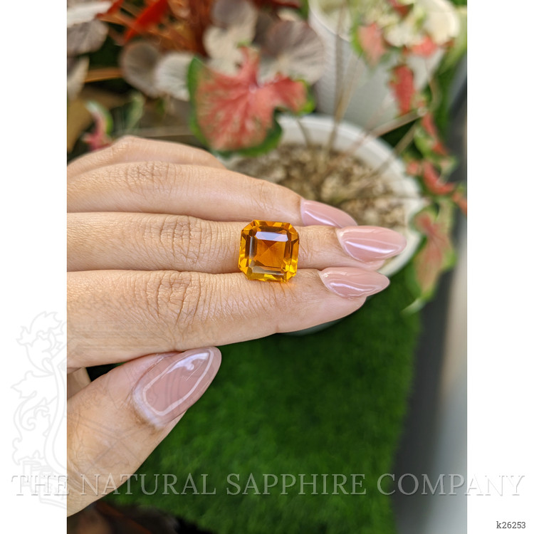 10.33 Ct. Orange Citrine from Brazil