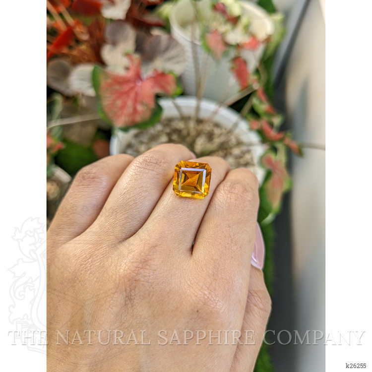 9.76 Ct. Orange Citrine from Brazil